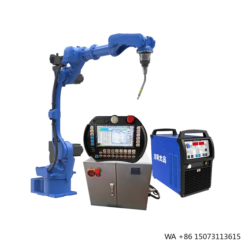 Lengan Robot Pengelasan Otomatis 6-Axis Berkualitas Tinggi - Pengelasan Cerdas untuk Komponen Bengkel Industri