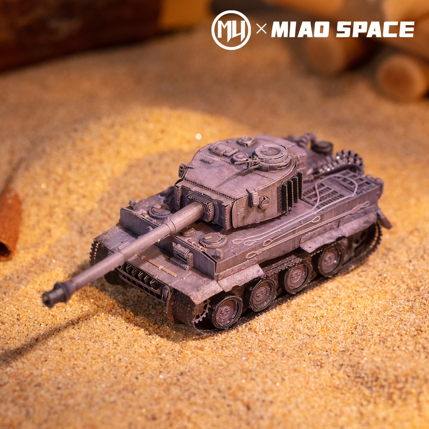 MU 타이거 자동차 3D 금속 퍼즐, DIY 퍼즐 장난감, 데스크탑 사무실 장식, 스트레스 해소, 여자친구를 위한 다채로운 선물