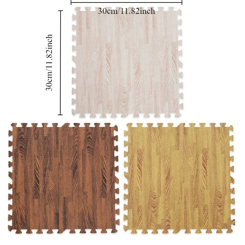 Детский игровой коврик, переплетенная пенопластовая плитка, толстый водонепроницаемый напольный коврик для детской игровой комнаты, безопасная игра-головоломка для ползания