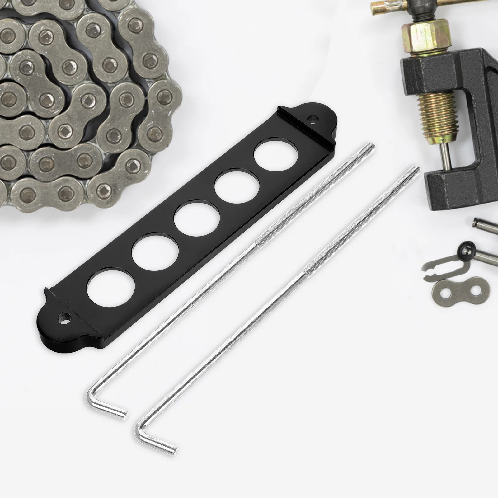 

Aluminum Alloy Holder Bracket Secure Mounting Cars Vehicles Stabilizer Kit Compatible Standard Automotive Models Easy