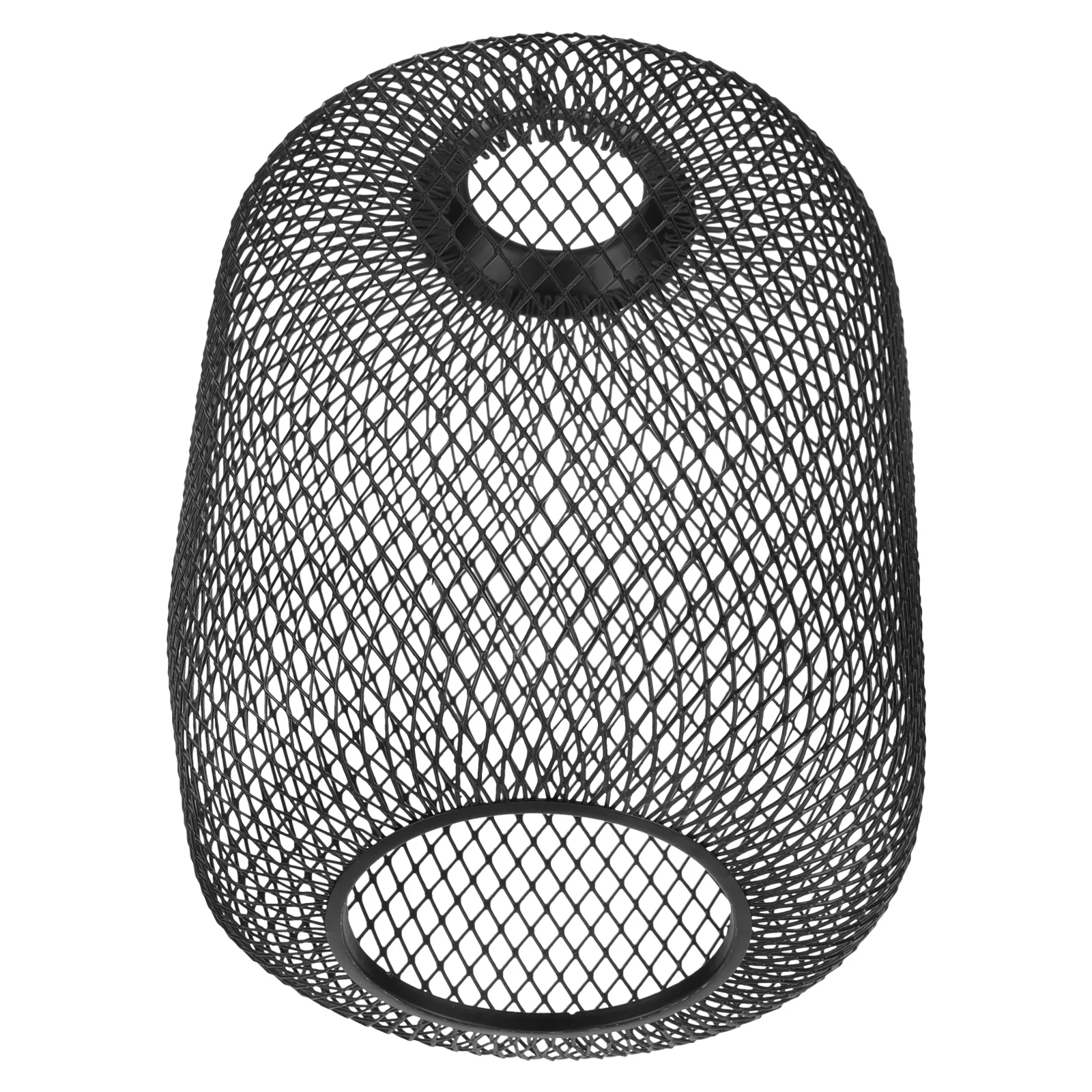 Imagem -05 - Metal Cover Wire Mesh Light Lâmpada Decorativa Shades Lampshade Doméstico Hollow Out Ferro para Restaurante