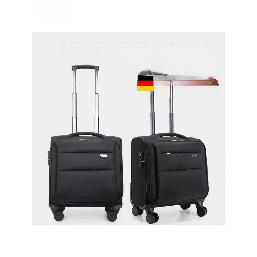 

ex Ox Fabric Lage Small Busin Trip Carry-On Suitcase with Four-Way Wheels 20 Inch Pull Rod Color Design