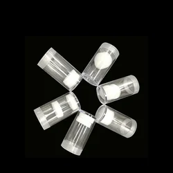 5PCS Round Clear Coin Tubes Plastic Storage Tubes for Coin Collection Storage Supplies with Screw Caps and Anti-Shock Foam Pads