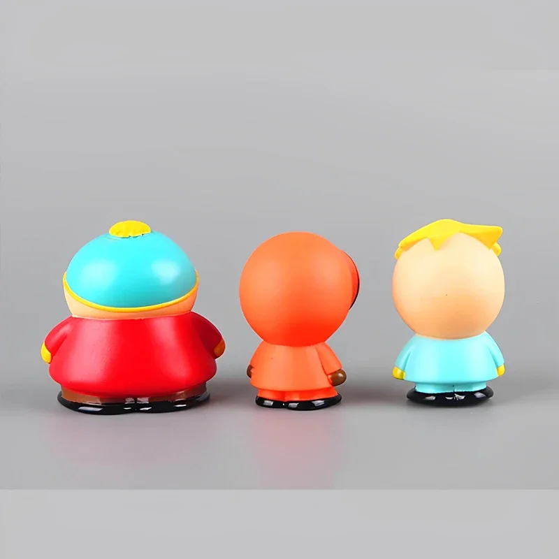 South North Park Mini Figures 5pcs Southpark Anime Figure Pvc Kawaii Cute Room Tabletop Collectble Models Doll Toy Gift