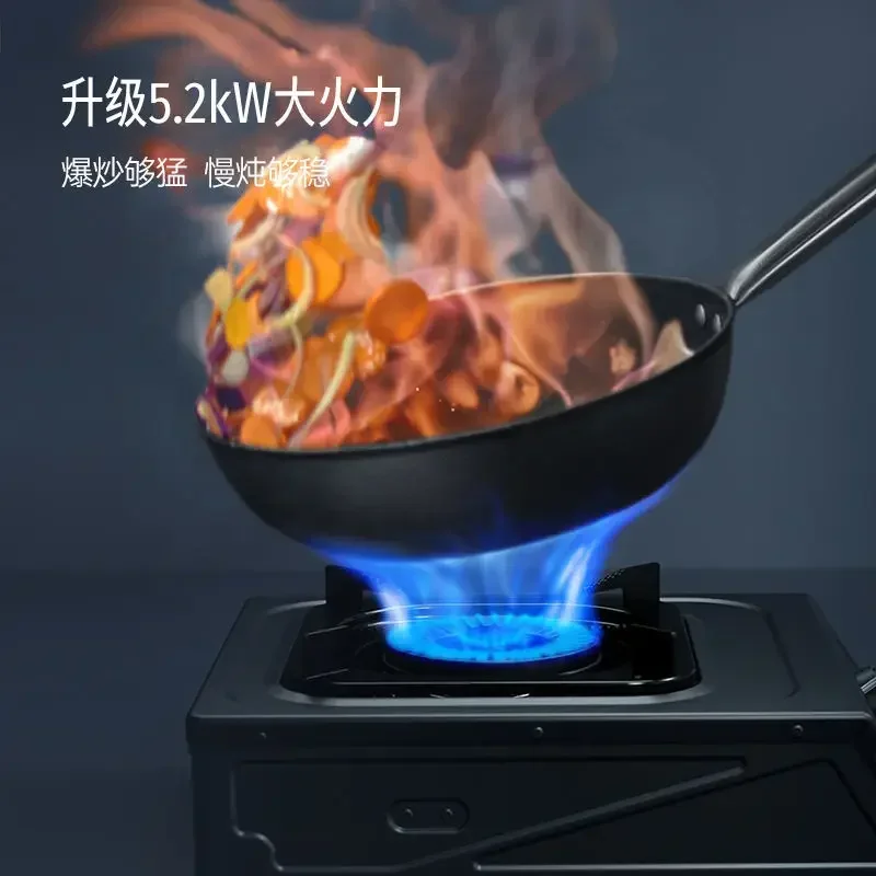 Household gas stove table type single stove rental house high power energy-saving gas stove