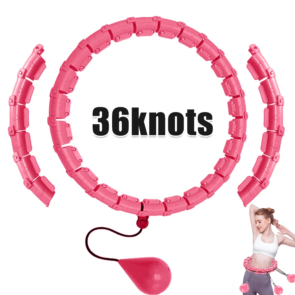 36/24 قسم ذكي رياضي هوب قابل للتعديل رقيقة الخصر مدلك ممارسة الصالة الرياضية دائرة حلقة أجهزة لياقة بدنية الخصر المرجح اللياقة البدنية