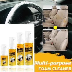 Car Foam Cleaner Interior Panel Seat Leather Ceiling Clean Wash Spray Agent Multipurpose Home Foam Dust Remover 30/60/100/150ML