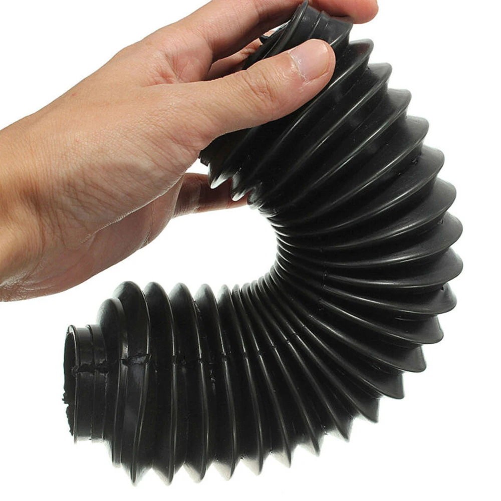 Robust Motorcycle Fork Gaiters Boots Rubber Construction for CQR 245mm x 58mm x 39mm Enhanced Protection and Flexibility