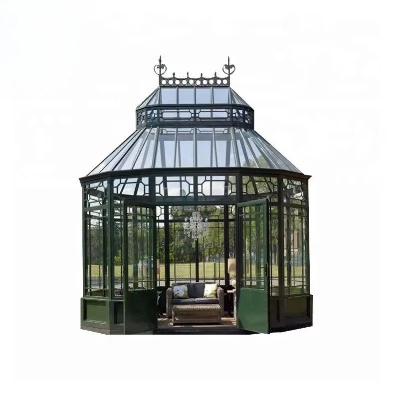 Decorative steel garden greenhouse courtyard outdoor planting flower greenhouse