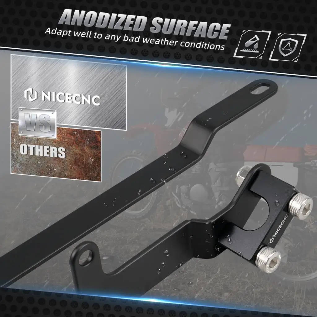 NICECNC Per Honda XR650L XR 650L 1993-2025 2024 2023 2022 2021 Sottotelaio Posteriore Kit Braccio di Supporto Telaio di Rinforzo Supporter