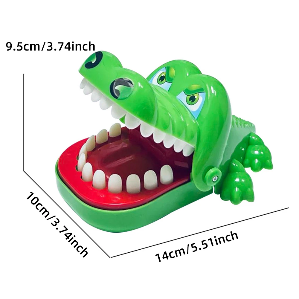 Crocodile Teeth Toys Alligator Biting Finger Dentist Classic Family Games Party Pranks Children's Lucky Game Decompression Toy