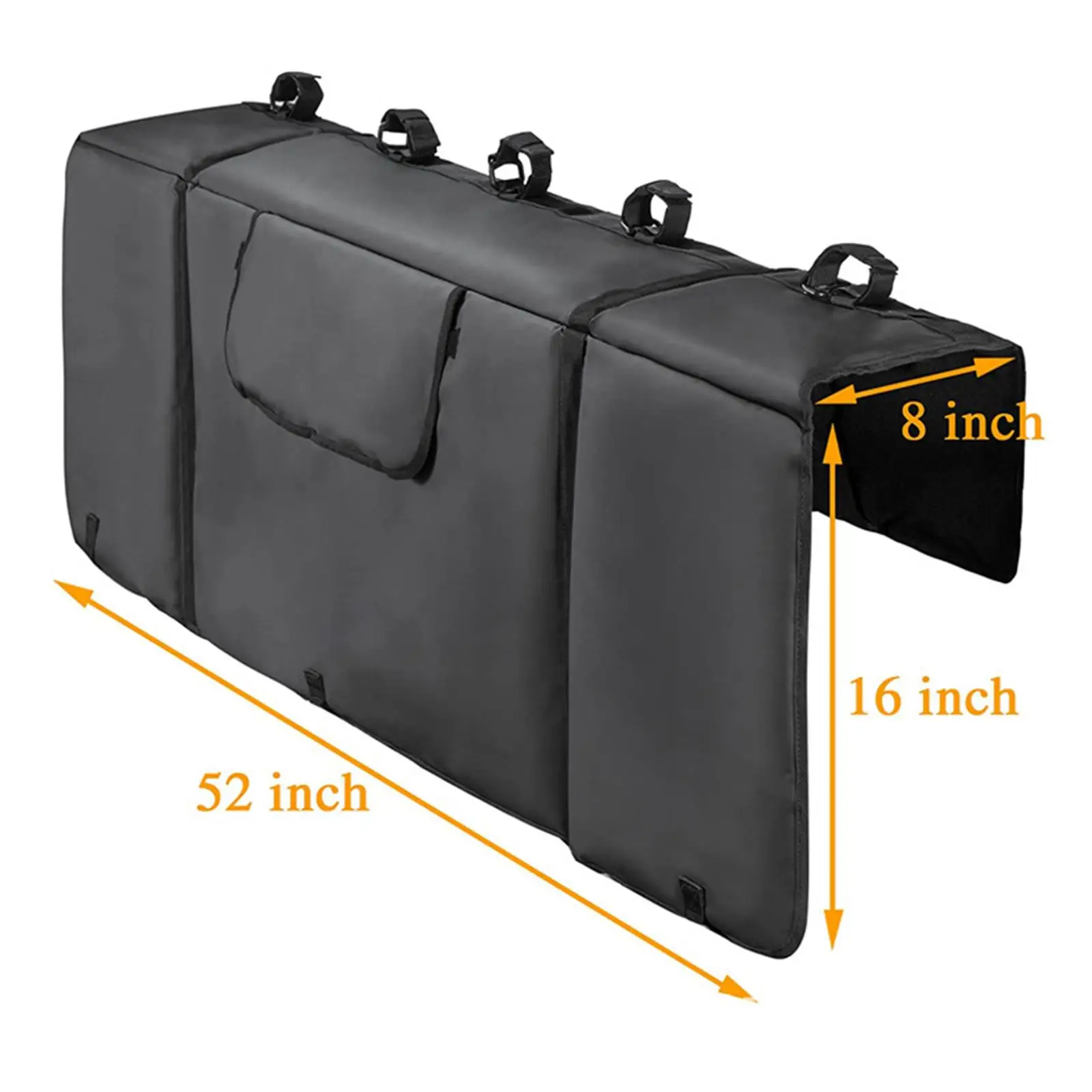 Outdoors Tailgate Pad for Mountain Bike Oxford Cloth Waterproof Premium Universal Rear Tailgate Pad for Pickup Most Trunks