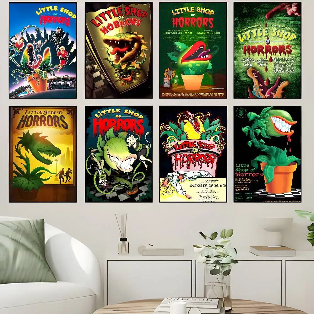 Little Shop Of Horrors, klassischer Anime, hochwertige Drucke und Poster, HD-Qualität, Poster, Wandkunst, Gemälde, Studie, Heimdekoration