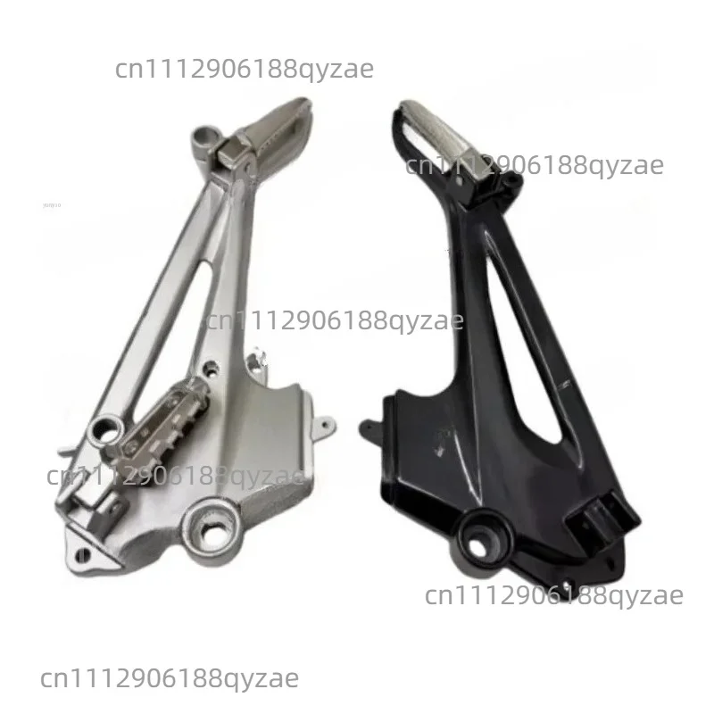 Motorcycle Footrest Mounting Brackets Pair, Universal Left Right Passenger Foot Peg Pedal Holder