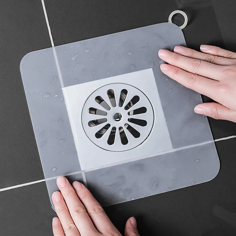 Thick Silicone Floor Drain Deodorant Cover Household Sink Deodorant Floor Drain Cover Bathroom Deodorant Bug Seal Gasket