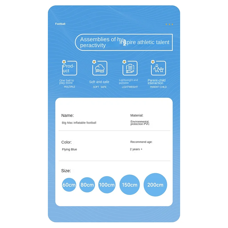 Buitenspellen Speelgoed Opblaasbaar voetbal voor kinderen - Interactief strandbal Ouder-kind spel - Leuk speelgoed Basketbal Opblaasbaar speelgoed