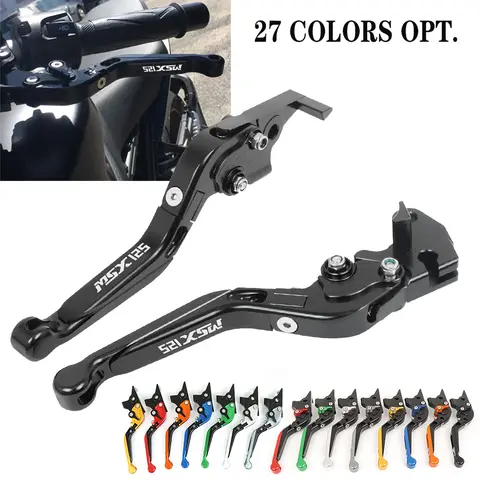 MSX125 GROM 2013-2023 moto CNC réglable extensible leviers d'embrayage de frein poignée levier pour Honda MSX 125 MSX125SF 2016-2023