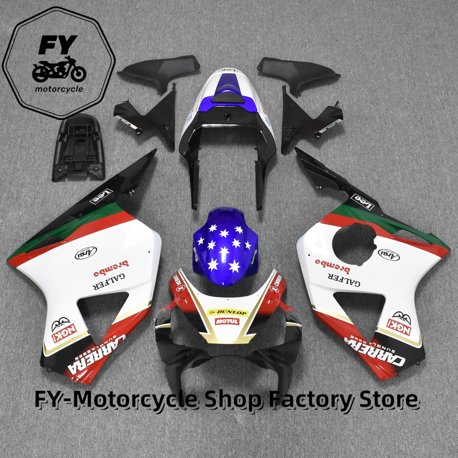 New ABS Whole Motorcycle Fairings Kits For HONDA CBR954 RR CBR954RR CBR900RR CBR900 RR 2002-2003 Injection Bodywork