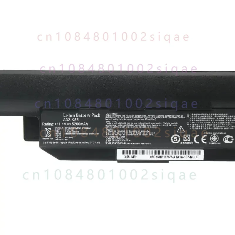 For asus a32-k55 x45v k45vd p45v x55v a55v a85v k55v notebook battery