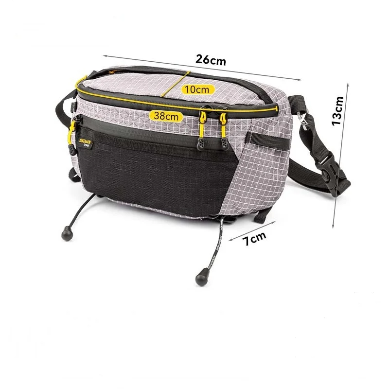 HIKEMAN Multifunctionele Outdoor Wandelen Borsttas Waterdichte Fietsen Sport Crossbody Tas Reistas met grote capaciteit