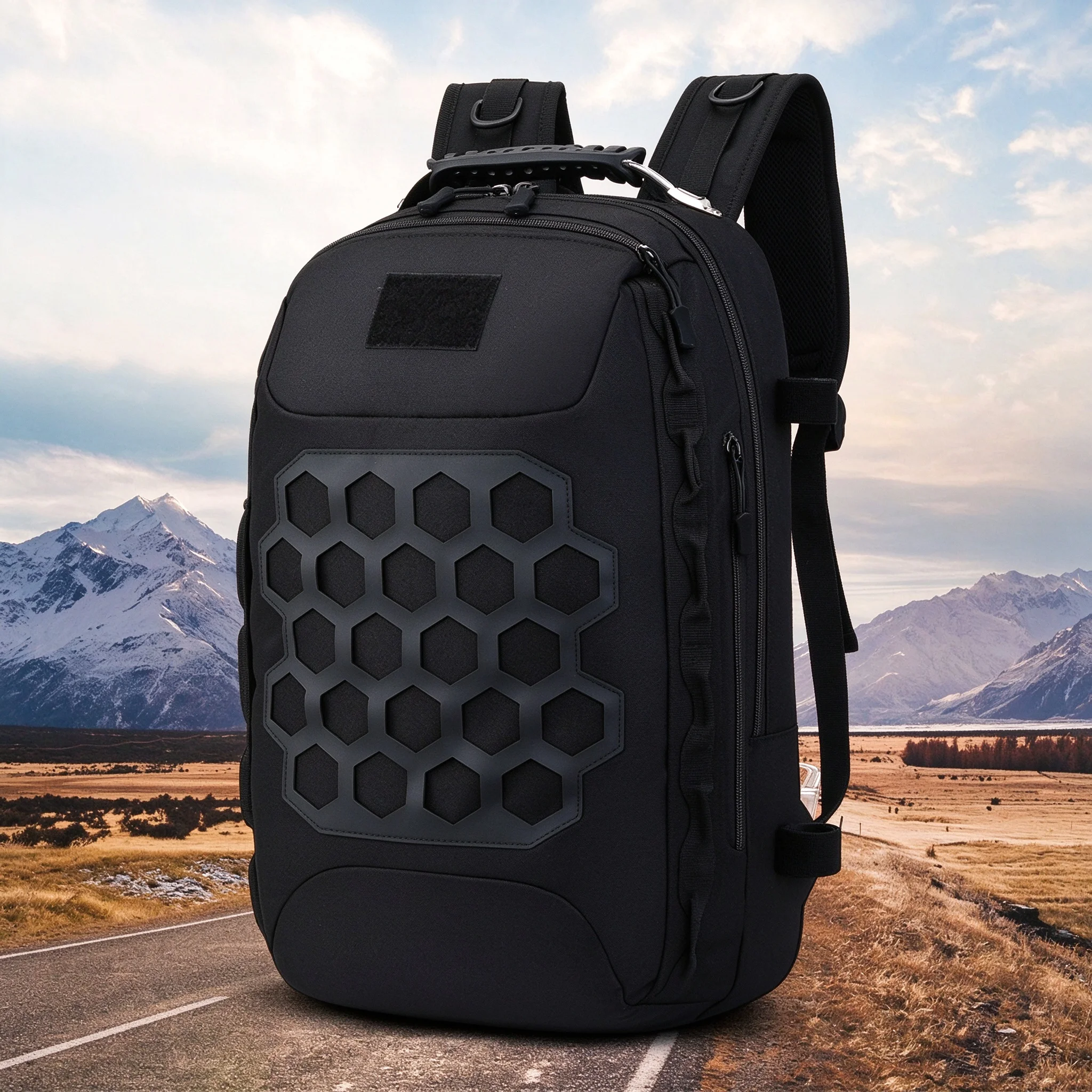 Backpack Fishing Men Outdoor 40L Travel Bag Hiking Fishing Gear Storage Outdoor Backpack Multi Function Storage Sports Bag