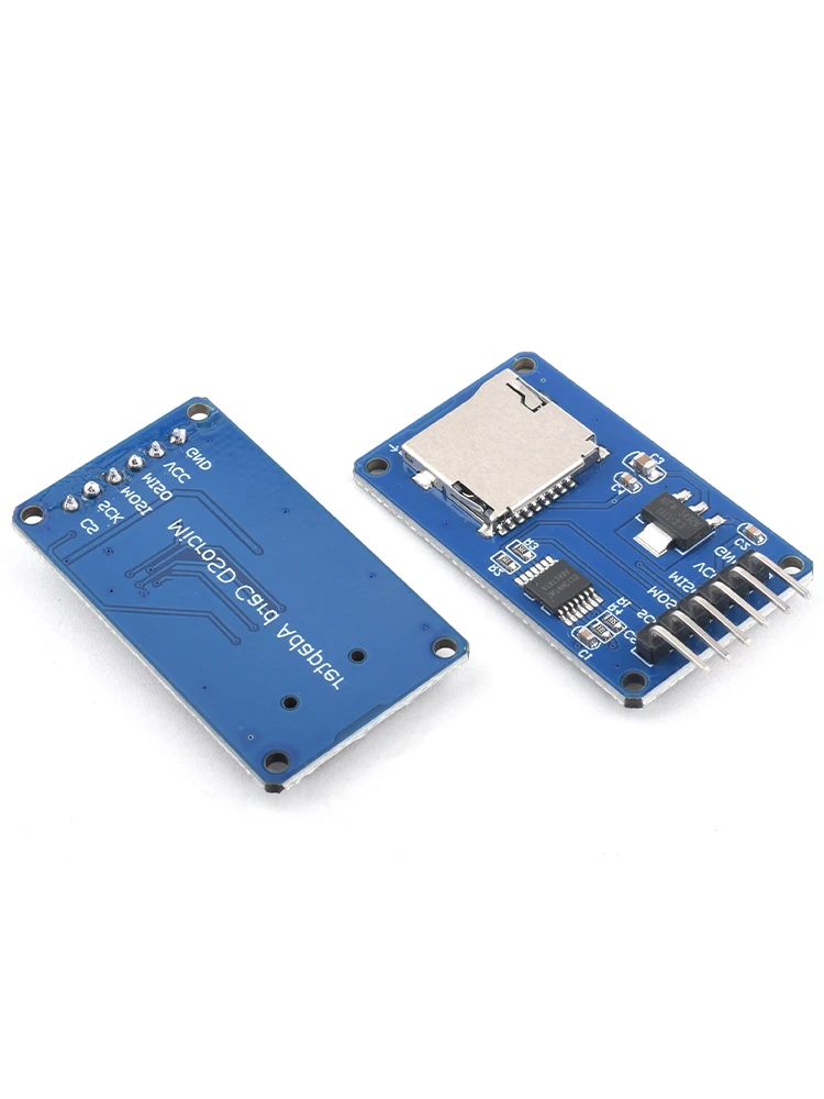 Micro-SD-Kartenmodul/Mini-TF-Karten-Lese-/Schreibmodul/SPI-Schnittstelle/Stromversorgung mit Pegelumwandlung – Detail 2