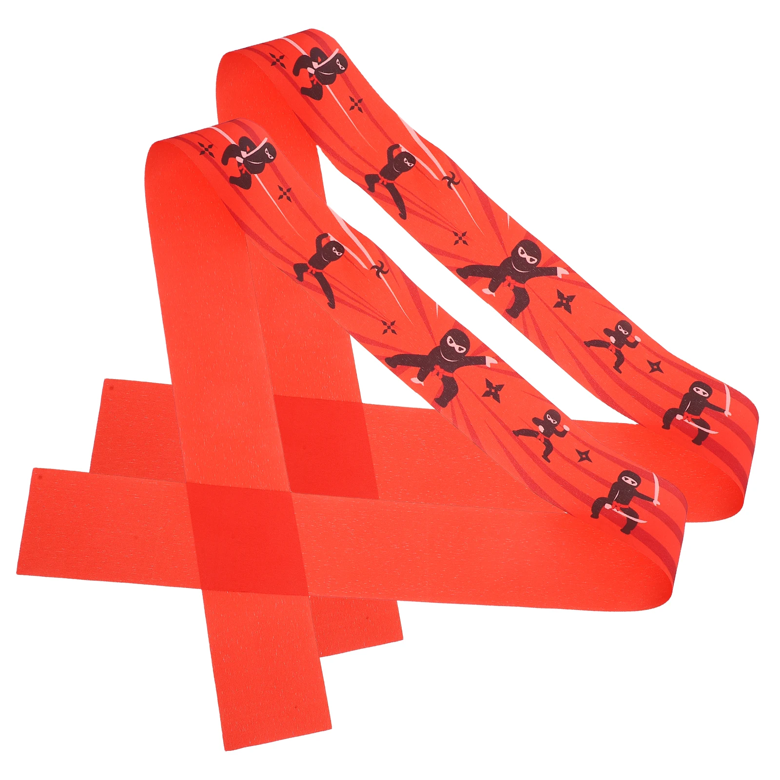 

2 PCS Scarf Japanese Bandana Headwear Headgear Cooking Costume for Kids Sushi Polyester Chef