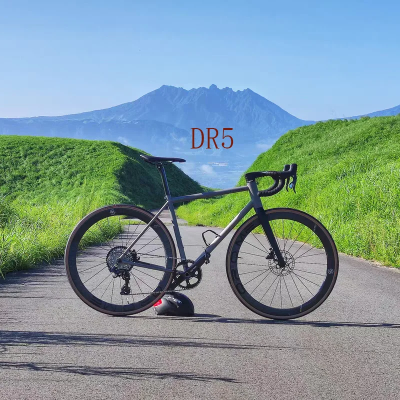 TIRIS-DR5 Bike Frame,Fully Internal Road Bicycle Framework,Race Cycling Frameset,Integrated seatpost clamp 700C, Custom