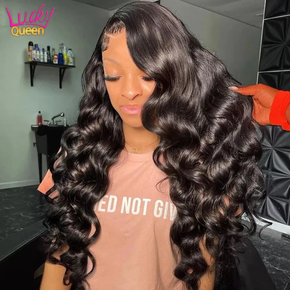 Wig rambut manusia Highlight renda depan coklat hitam 13X4 Wig Frontal renda transparan gelombang tubuh Wig rambut manusia Ombre madu pirang