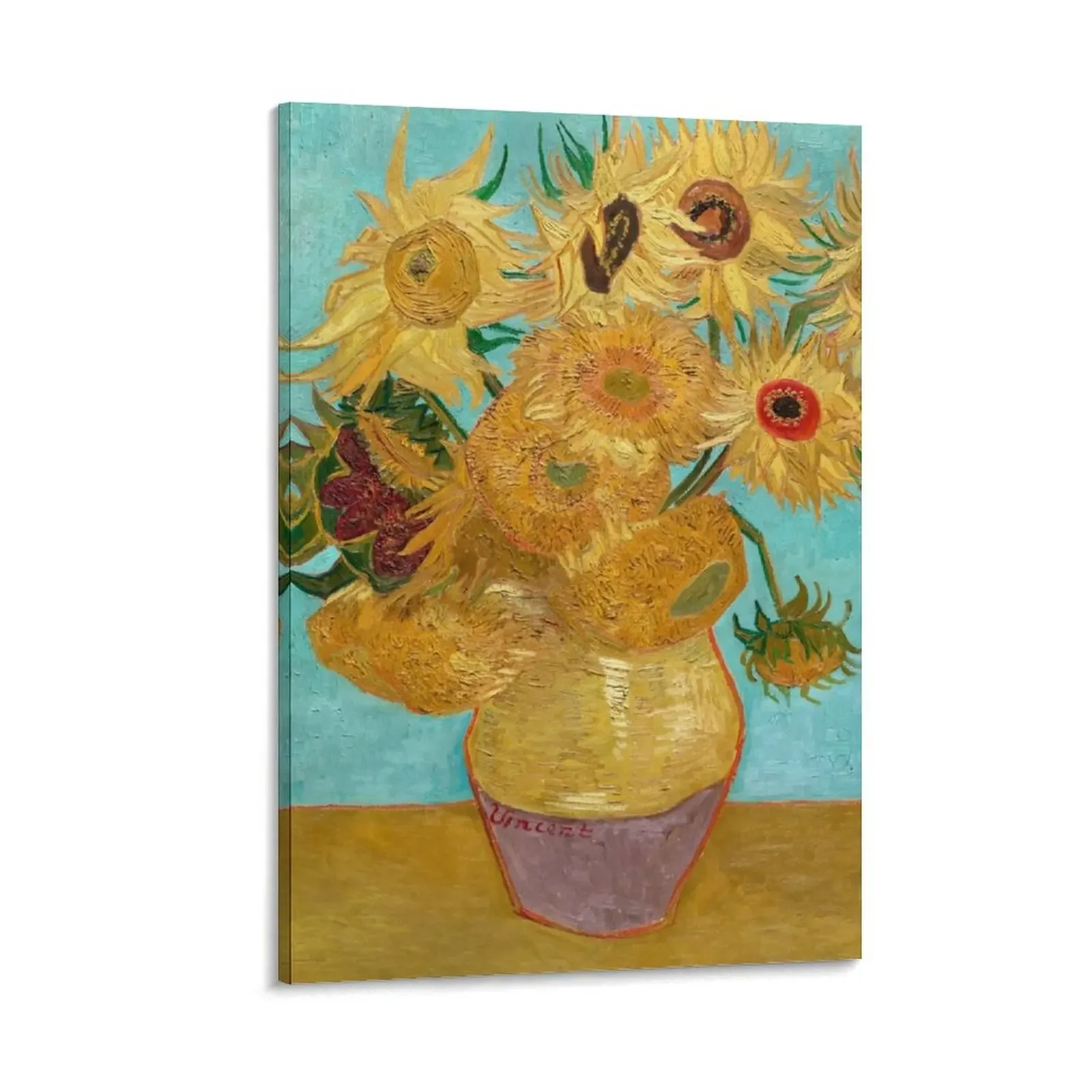 

Sunflower by Van Gogh T-Shirt Design| Famous Canvas Prints Artwork Flowers Pictures Canvas Painting Paintings on the wall