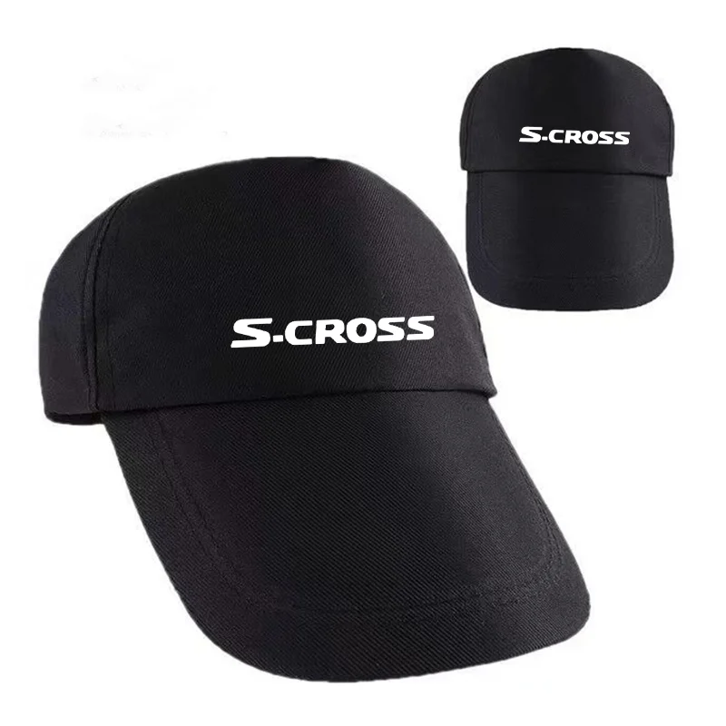 Fashion Baseball Caps Women Men Snapback Cap Female Male Visors Sun Hat For SUZUKI S-CROSS SCROSS Car Accessories