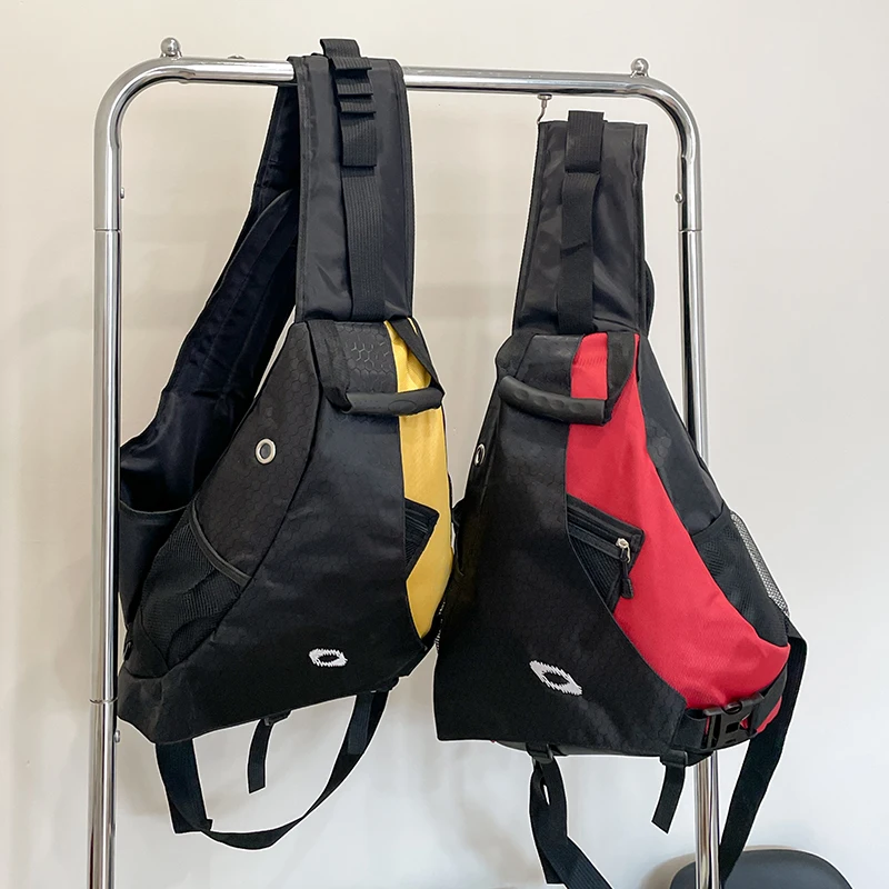 Large Capacity Chest Crossbody Bag, Multi Pockets, Outdoor Sports Travel Cycling Shoulder Bag for Men Women