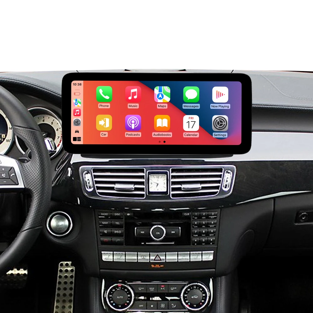 12.3 Android 13 CLS Car Touch Screen Multimedia Player Carplay Screen For Benz GLC W209 2011 - 2015 NTG4.5 Navigation