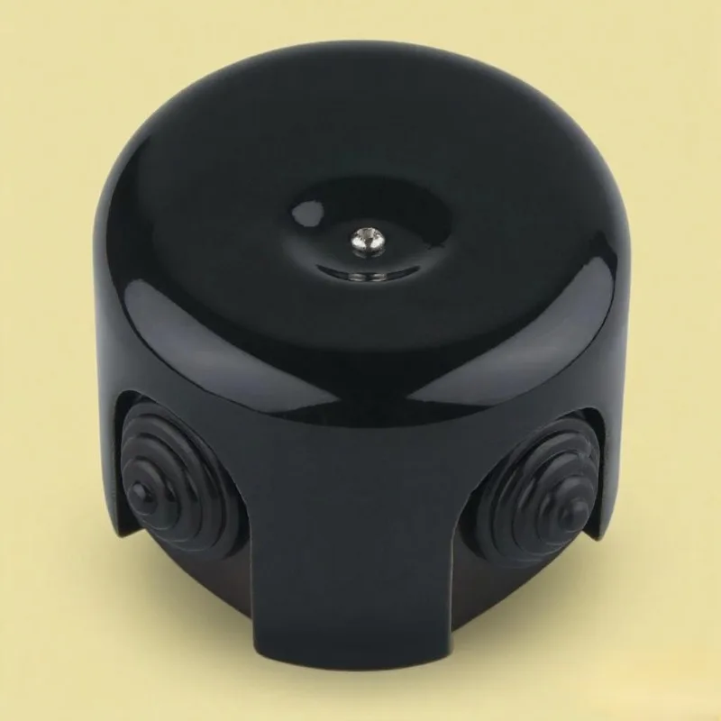 Eu Retro Ceramic Junction Box Surface Mounted Wall Decoration Electronic Enclosure Base Matched with Switch Insulators