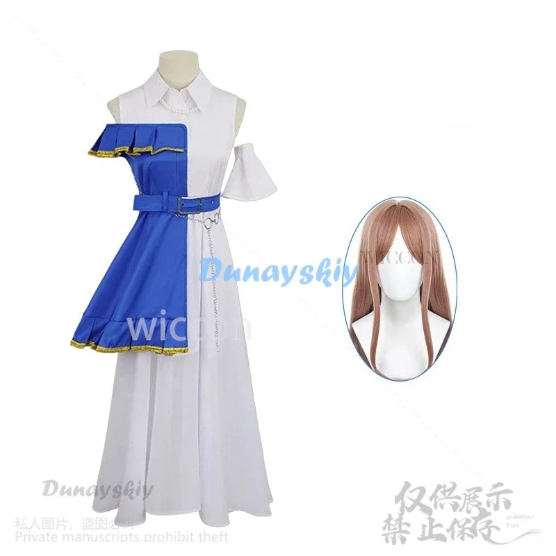 2025 22 أنيمي بانج دريم! زي تنكري من It's MyGO Soyo Nagasaki فستان طويل باروكات للفتيات والنساء في عيد الهالوين