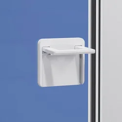 Kids Safety Sliding Door Window Limit Lock Drawer Cabinet Door Locks Punch-free Paste Multifunction Baby Security Protection