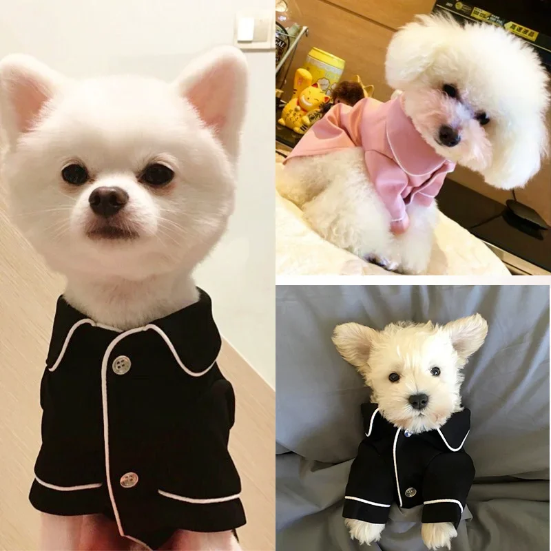 

Pet Dogs Clothes Summer Dog Pajamas Home Clothes Summer Dogs Cats Clothing Vest Puppy Small Dogs Teddy Clothes Pet Clothing