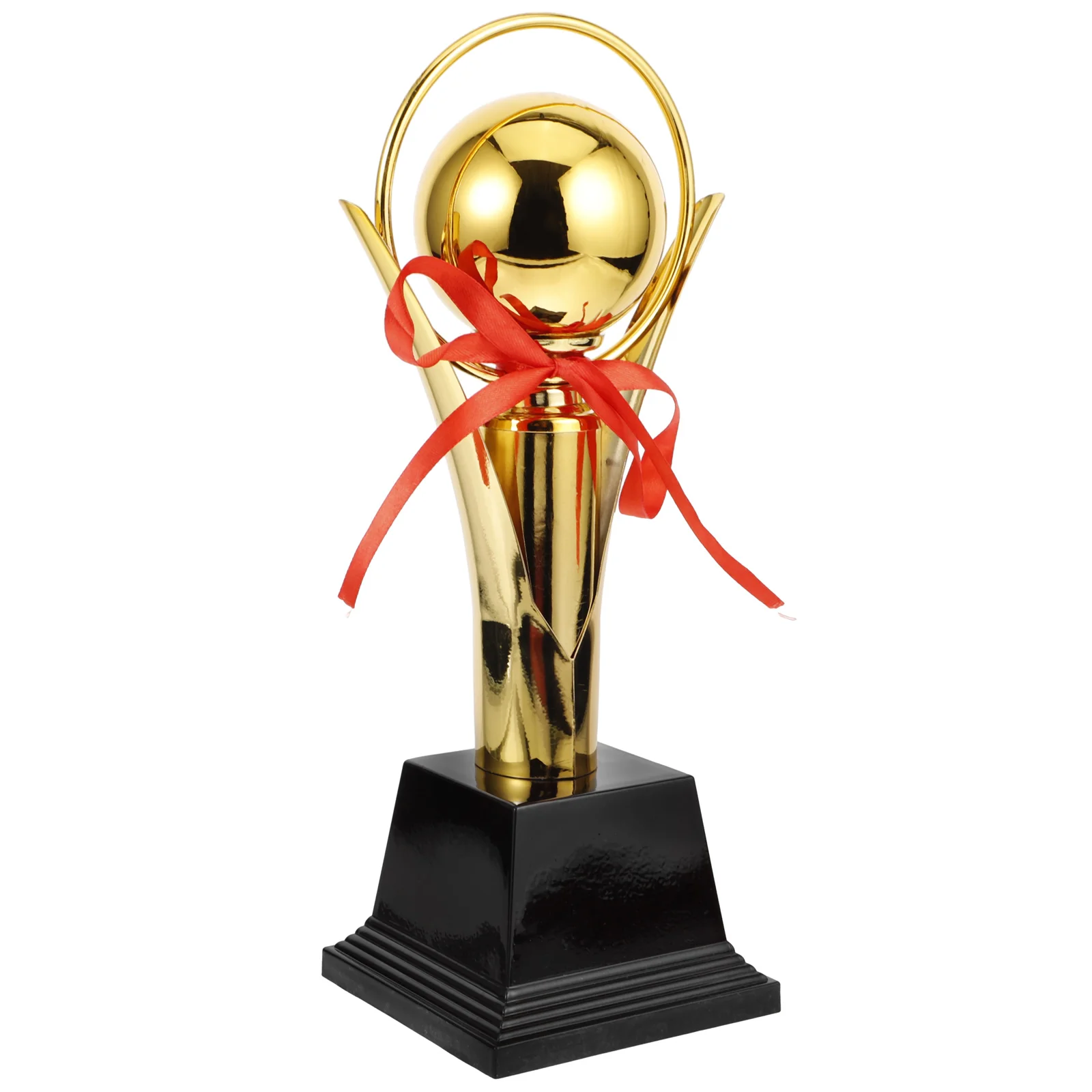 

Golden Award Trophy Football Competition Cup Trophies 3D Engraved Sport Game Party Favors Elegant Honors