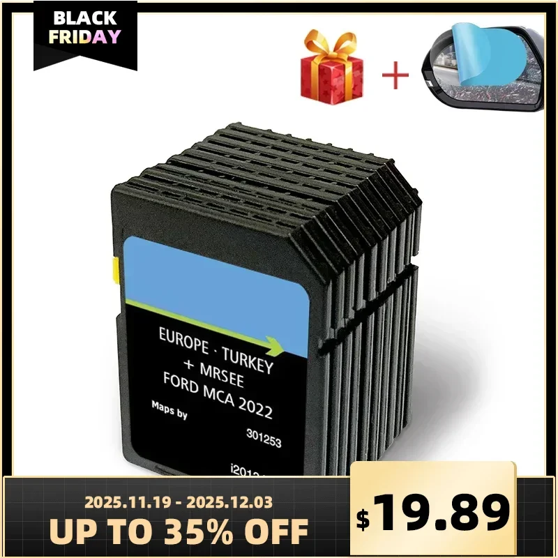 

Latest SD Card 2022 for Ford MCA Touch Screen Focus Kuga Mondeo S-Max Galaxy Map Europe V12