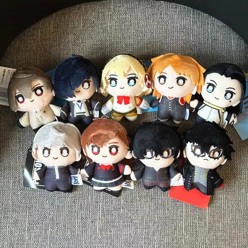 10cm Persona Plush 25th Anniversary Joker Shiomi Kotone Yuuki Makoto Cosplay Anime Plushie Pendant Fans Christmas Gifts