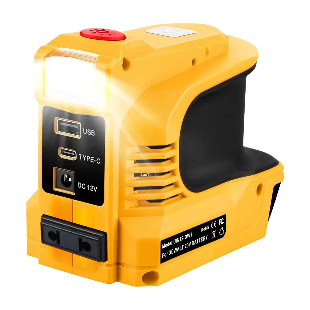 

Easily Charge Small Electronics Outdoors with This Lightweight Portable Power Inverter Designed for 18V Batteries