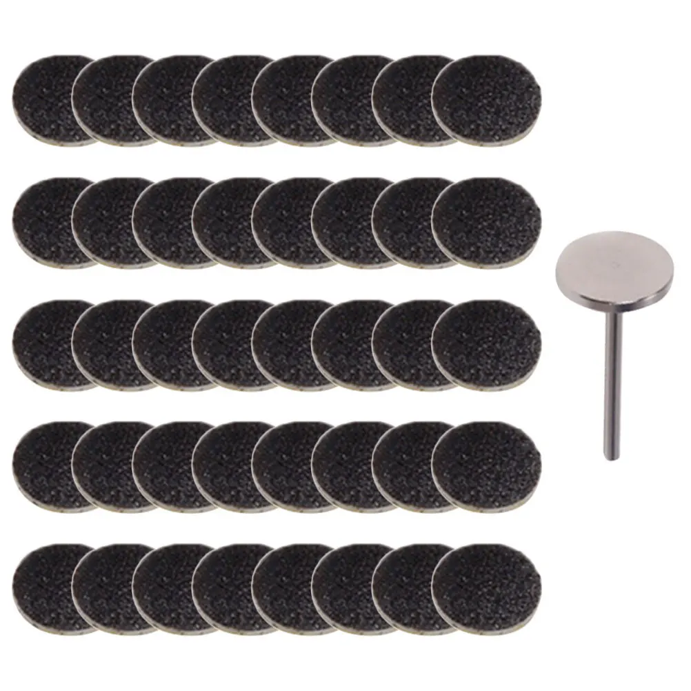 50 قطعة أقراص الكهربائية ملف القدم الكالس مزيل باديكير الجلد الميت تلميع شرائح طاحونة اكسسوارات مسمار أدوات ورقة