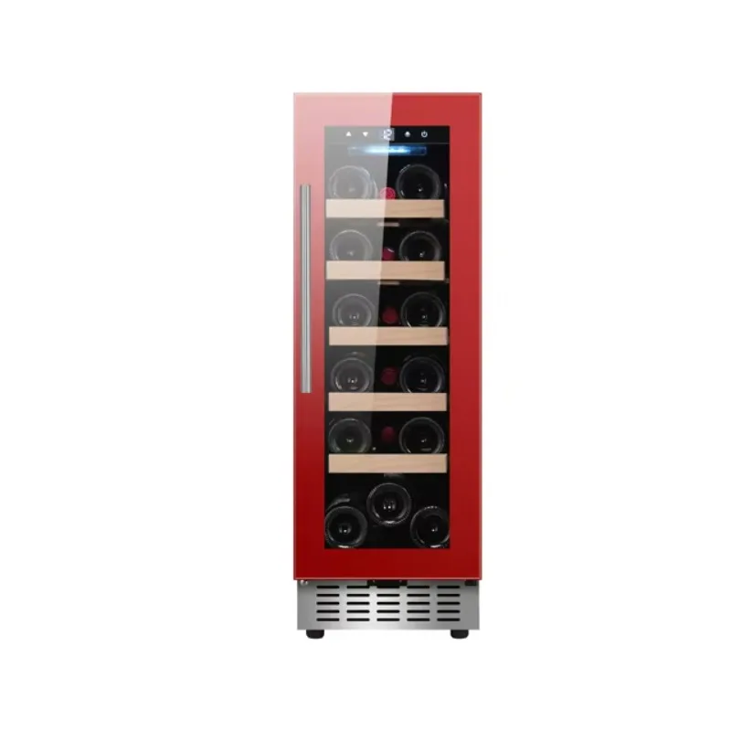 Built-in 18 bottles of red wine, wine cellar, cooler, refrigerator, refrigerator