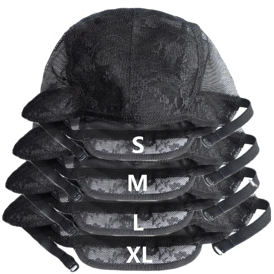 

Professional Brand Design Double Lace Full Lace Wig Cap with Adjustable Strap