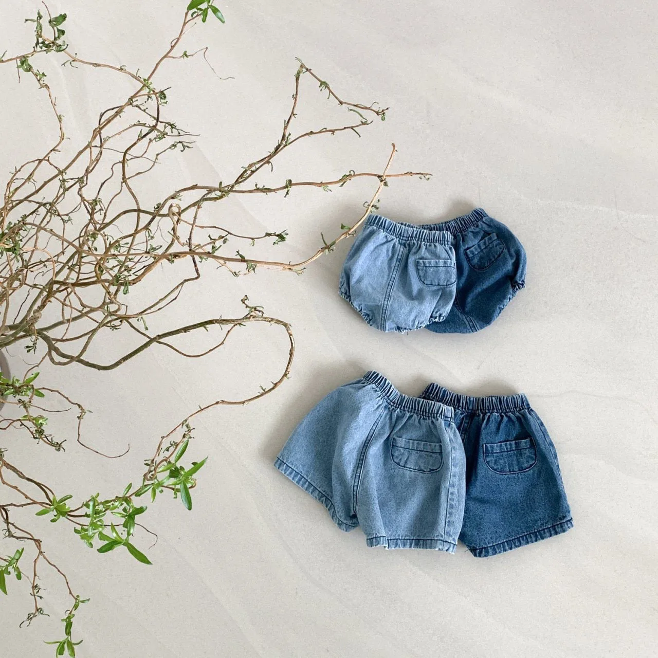 2026 Summer New Baby Denim Shorts Cute Toddler Boy Pp Pants Infant Girl Soft Jeans Shorts Loose Baby Casual Pants Kids Clothes