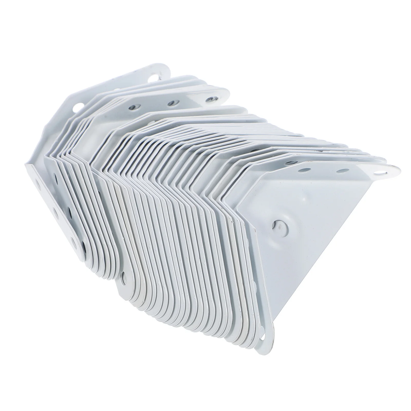 

30Pcs Heavy Duty Stainless Steel Corner Braces for Furniture Wood Bookshelf Support High Strength Weather Resistant
