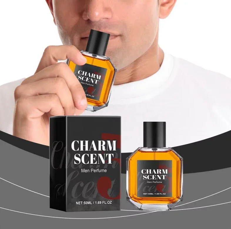 50 ml 4–1 Stück Parfüm für Männer, neutrale Haltbarkeit für einen feierlichsten, wunderschöner mit attraktivem Charme, Holzton-Duftspray, Charm-Duft