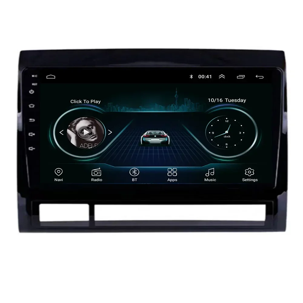 Para Toyota Tacoma 2 N200 Hilux 2005-2015 Radio de coche 4G WIFI navegación GPS Android 13 Carplay reproductor de DVD automático 2 din