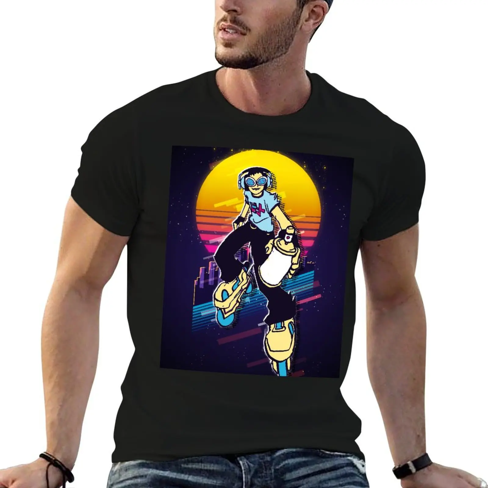 

Jet Set Radio - Beat *80s retro* T-Shirt anime tshirt anime t shirts for man T-Shirt