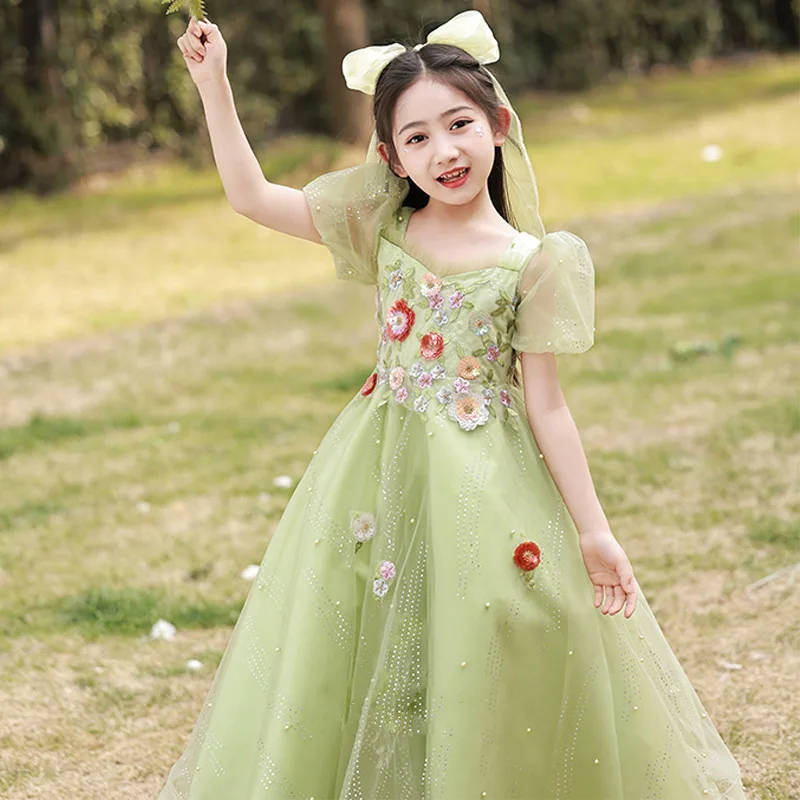 

Holiday Dresses for Girls From 12 to 14 Years Old Child Girl Evening Dress Children Clothes Girl Children's Party Dress Elegant